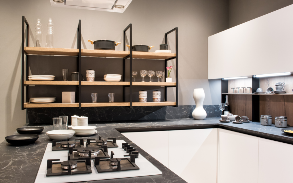 Open Shelving vs. Upper Cabinets: The Ultimate Debate