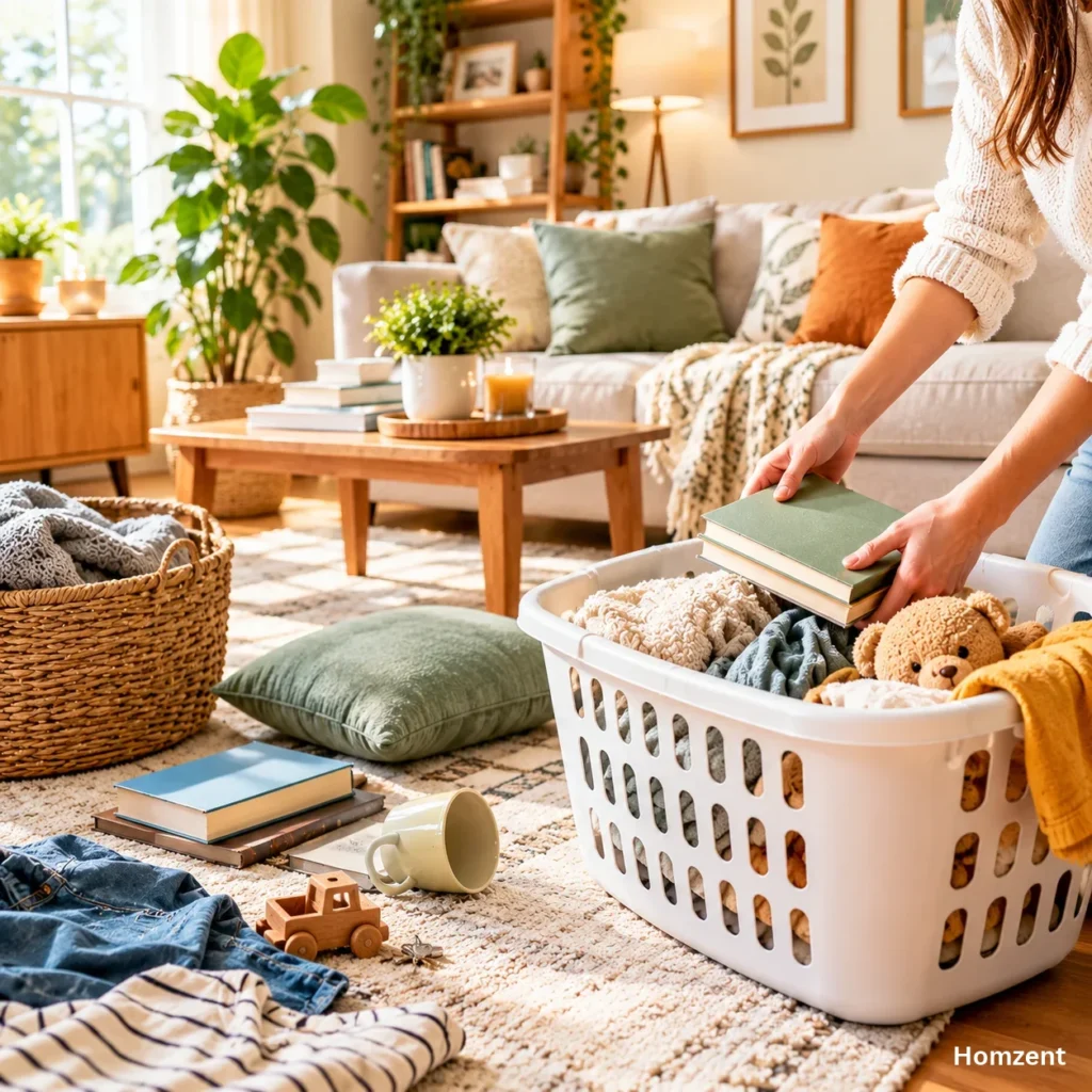 Cozy-Living-Room-Decluttering-Moment