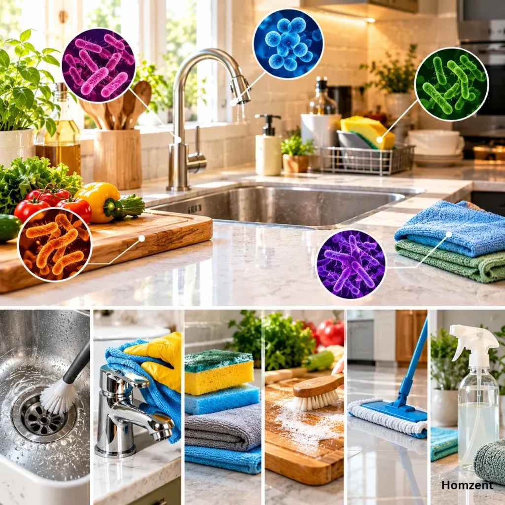 Kitchen-Hygiene-Microbe-Infographic