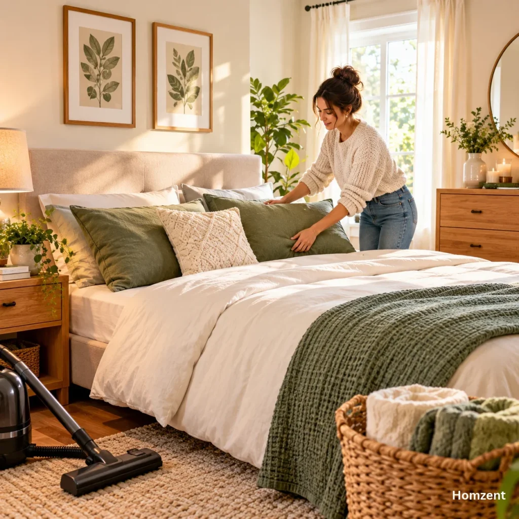 Sunlit-Scandinavian-Bed-Making-Retreat