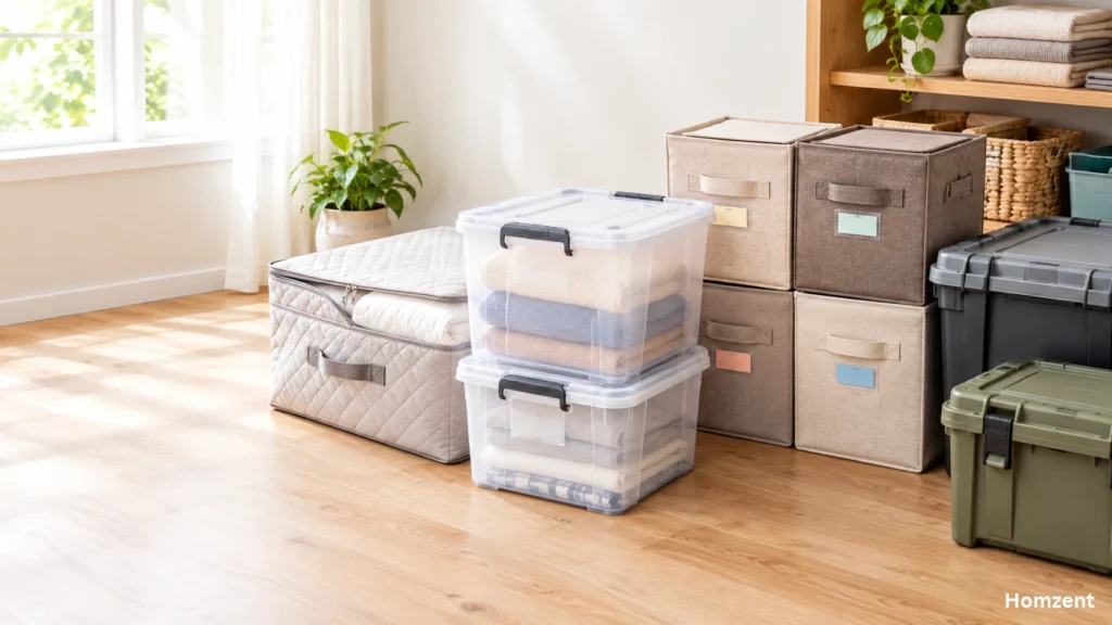 Collage-of-the-top-10-storage-bins-arranged-on-a-white-background-with-labels-showing-category-and-price-range