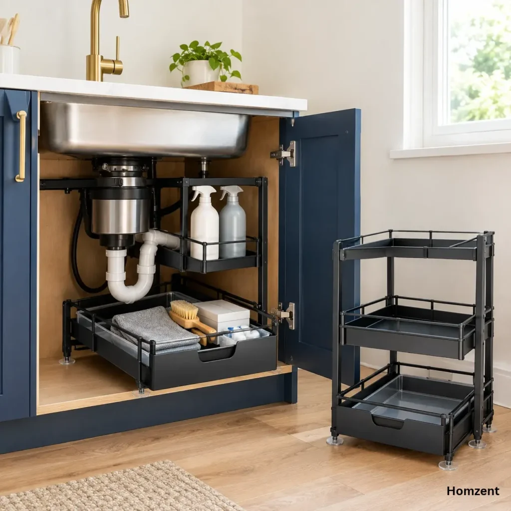 Sevenblue 2-Pack Under Sink Organizer product details
