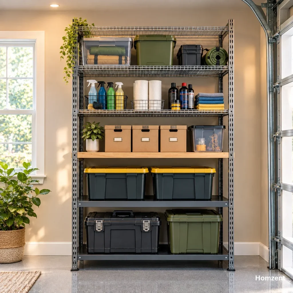 garage-shelving-units-wire-solid-adjustable-storage-bins